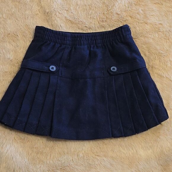 JANIE AND JACK NAVY BLUE WOOL FULLY LINED SKIRT, SIZE 12-18 MONTHS, NWOT - Picture 6 of 8